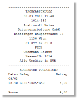 Besonderheiten zum Umsatzcockpit